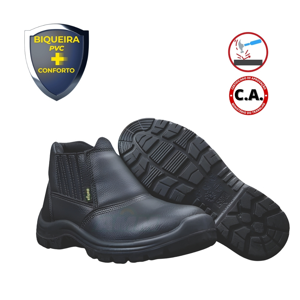 Bellga TSA/PR — Calçado de Segurança Bico PVC Elástico